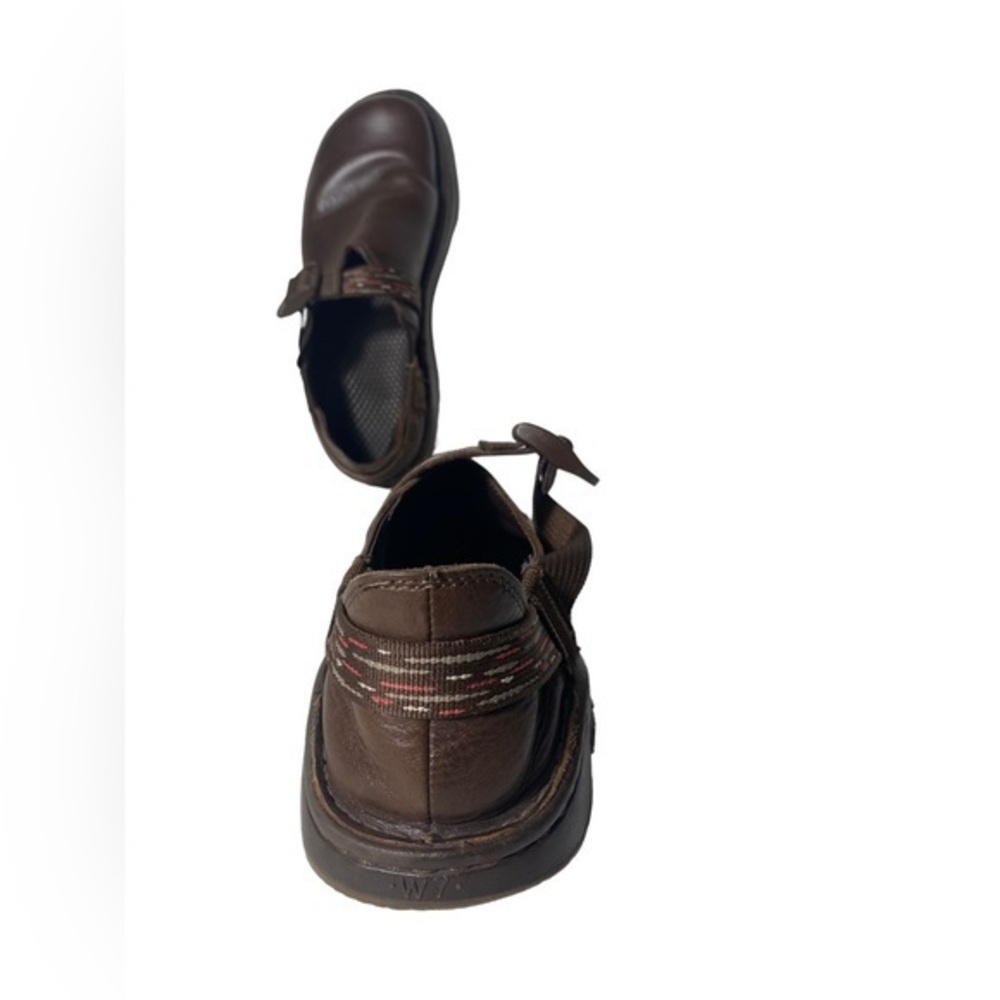 NEVER BEEN WORN OUT Women's Chaco PedShed Brown Leather Shoes- size 7 - Picture 14 of 14